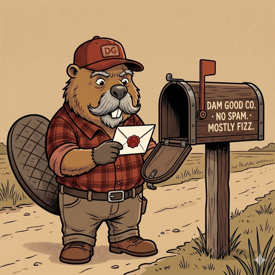 Dammit at the mailbox