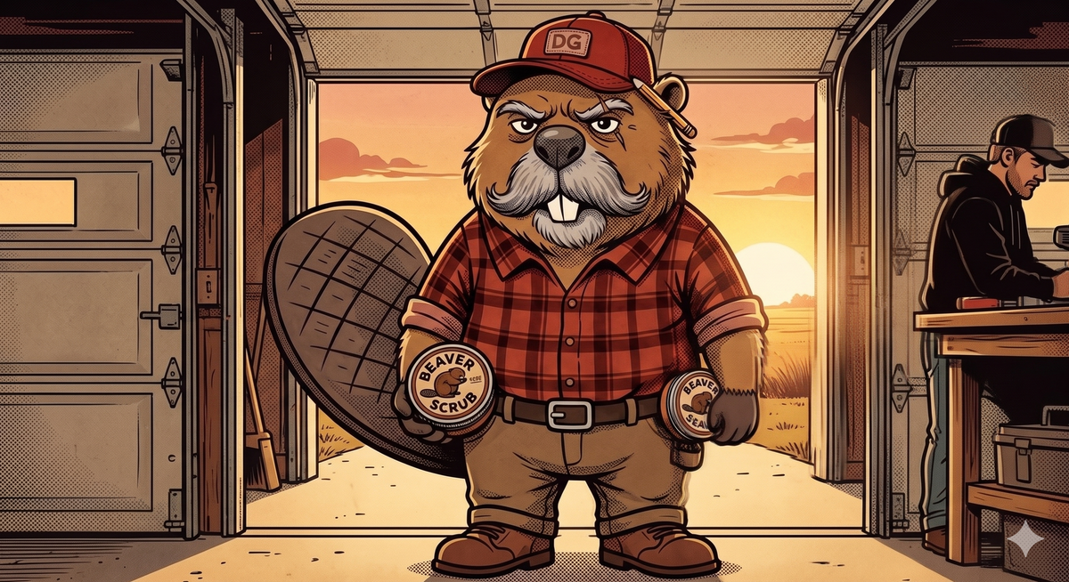 Dammit the Beaver, foreman of the dam crew